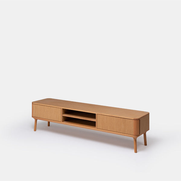Rost Series Copper Solid Wood TV Stand