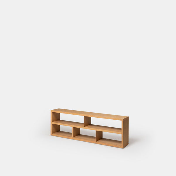 Rost Series Natural Solid Wood Boofs Book Shelf