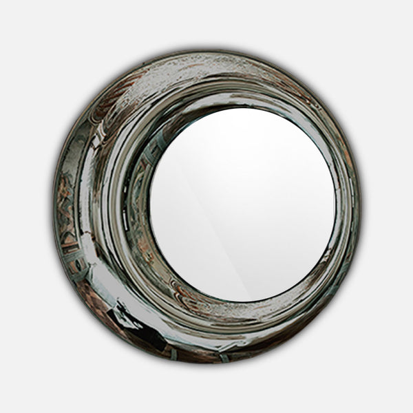 Lavandula Designer Mirror - Silver