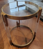 Acrylic Side Table - SHBR D13 | SunHome Furniture