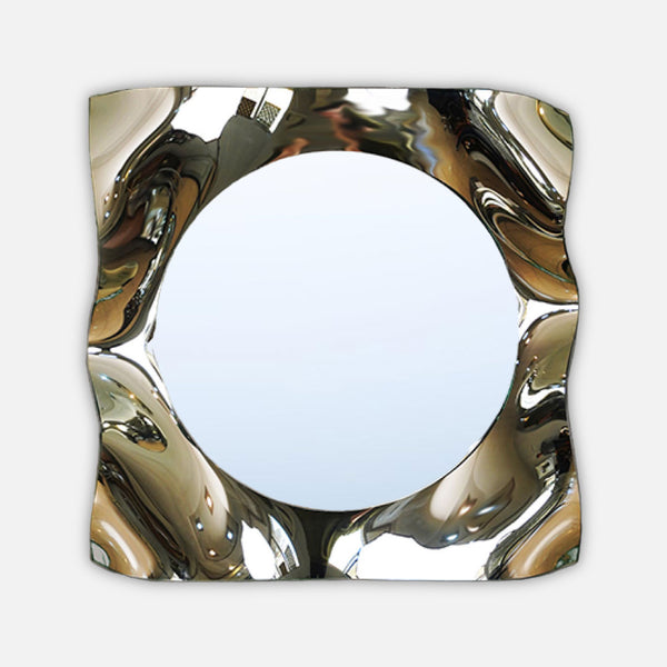 Rage Square Shape Mirror Silver
