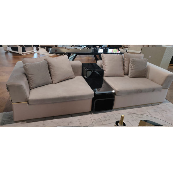 SunHome Furniture Ravello Series Sofa With Side Table - 11020 (Made in Italy)