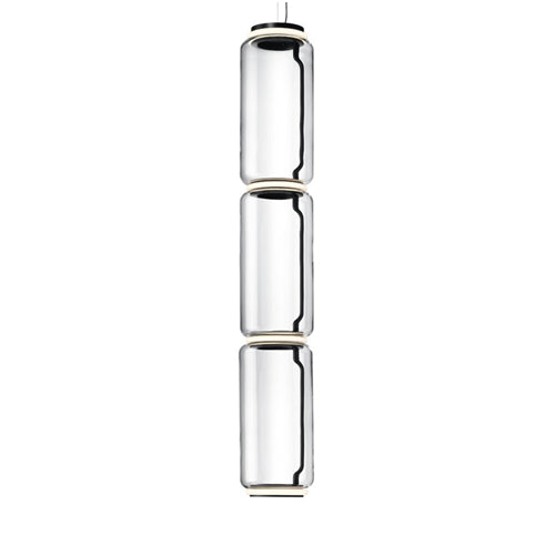 3 Cylinder Glass Pendant Lamp Aura Hanging Light - W0223