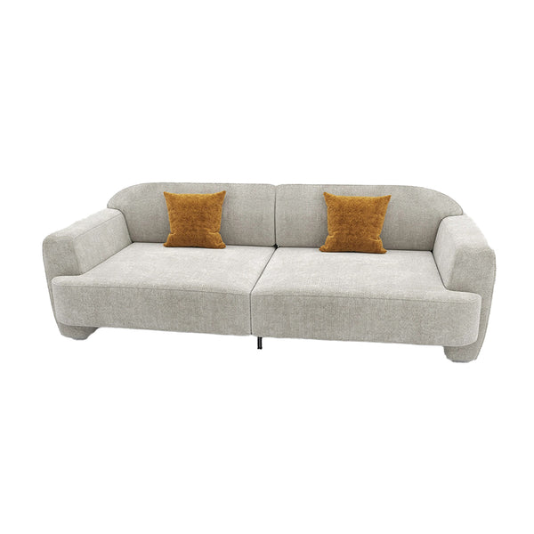 Harmonica Two Seater Soft Cushion Sofa: Luxurious Comfort for Two, Stylishly Designed Living Room Furniture, Perfect Blend of Elegance and Relaxation, Ideal for Cozy Nights