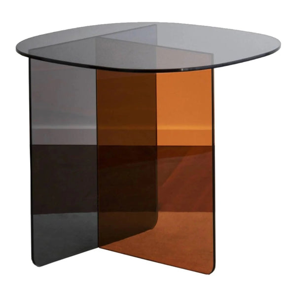 Maroon Acrylic Coffee Table