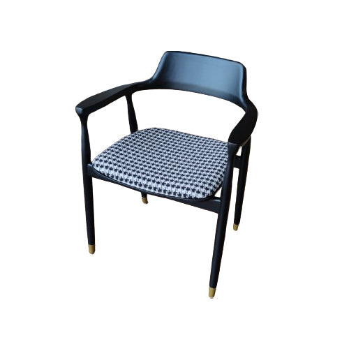 Black Wood Dining Chair W2010| SunHome Furniture