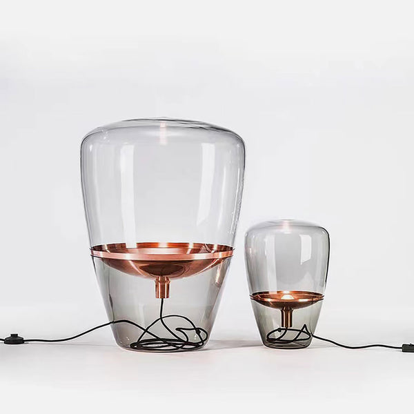 Gleam Metal + Glass Table Lamp