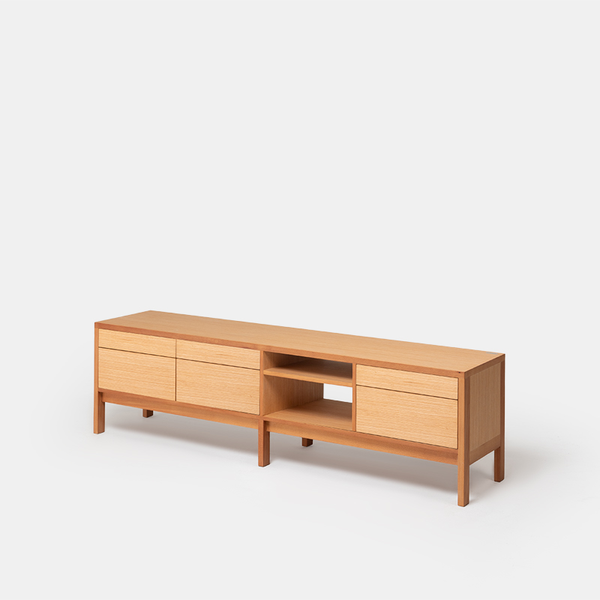 Modern Tirakan TV Stand by Sun Home: Contemporary Design with Ample Storage, Wood Finish, Ideal for Living Room and Bedroom