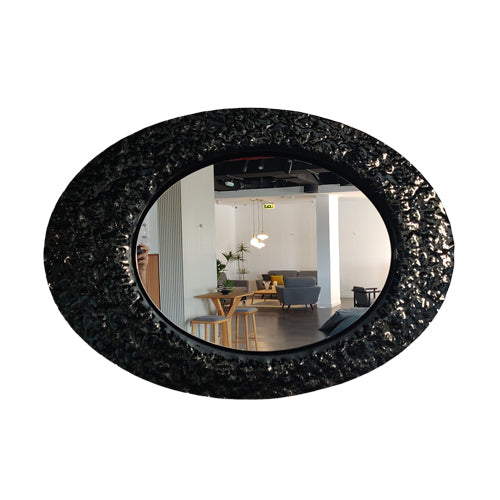 مرآة كوروس بيضاوية الشكل سموكي