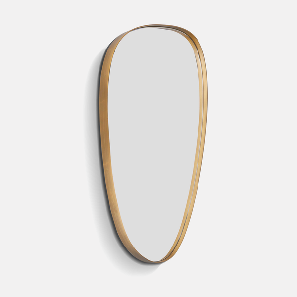 Moderna Wall Decor Mirror with Gold Plated Frame W5903