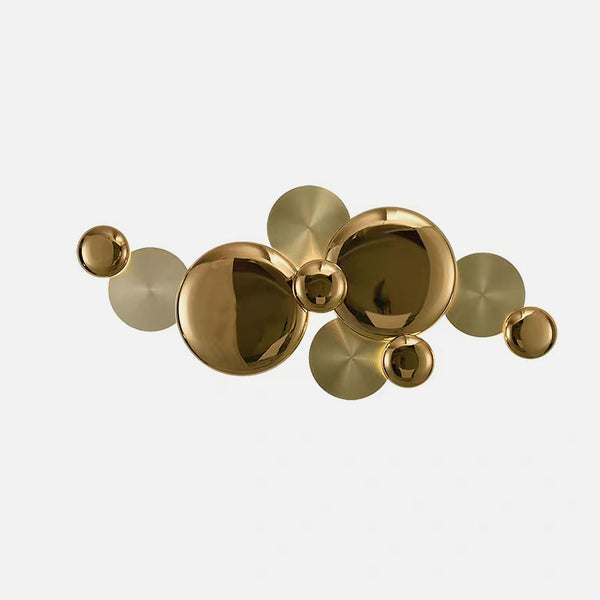 Myra Brass And Aluminium Anodized Gold W0229