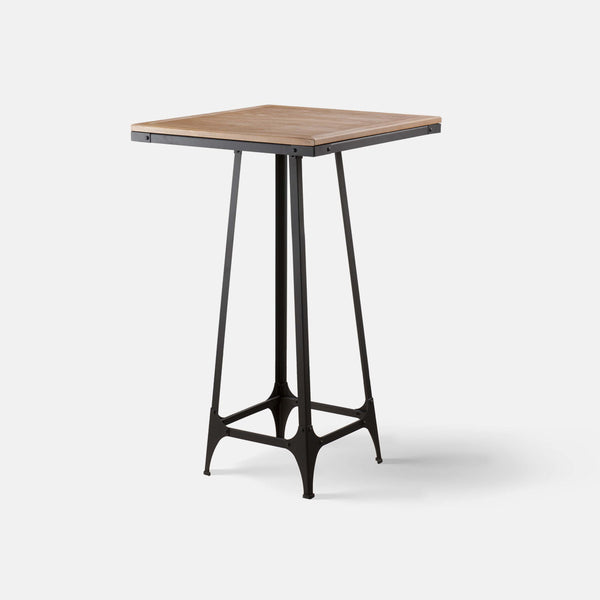 طاولة سينا بار من خشب الزان W1162 | طاولة طعام للمطبخ/الحانة ذات مساحة صغيرة