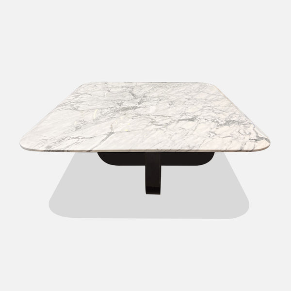 Sun Home Design Elysium Marble Coffee Table - Modern, Elegant, and Luxurious Centerpiece for Living Spaces | Premium Quality Marble Finish with Contemporary Design