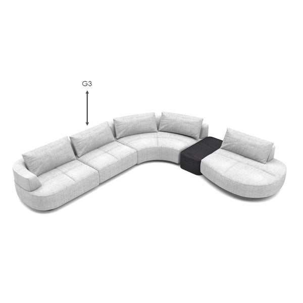 Grandeur Corner Sofa Single Seater Module G3