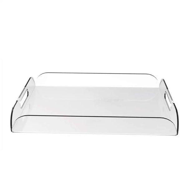 Acrylic Transparent Tray for Serving Breakfast, Tea and Coffee - HD2468